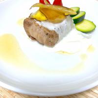 オレンジソース添え